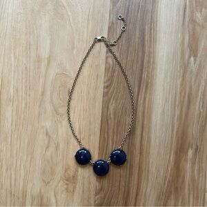 Blue Bauble Necklace